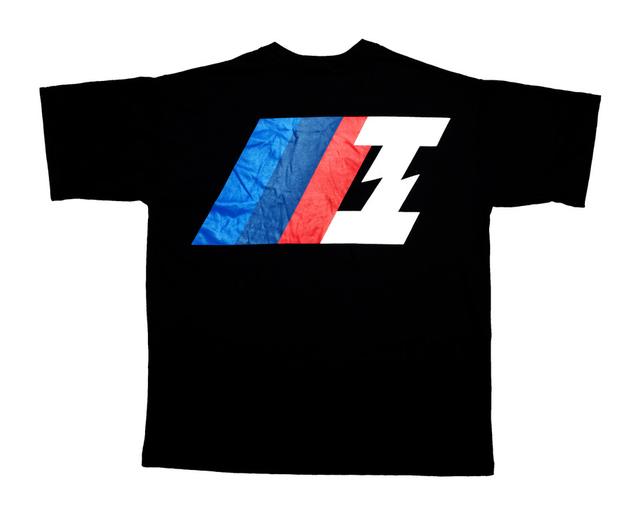 Motorsport black tee by INCIMA